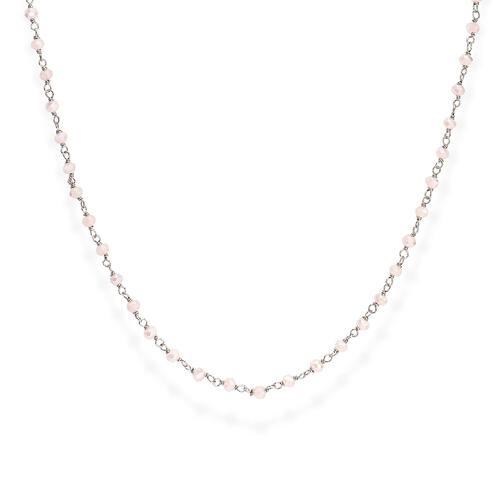 Collier Amen Femme Romance in Argent Cristallo CLBR90 - CLBR90